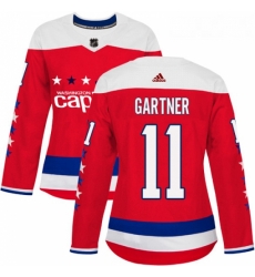Womens Adidas Washington Capitals 11 Mike Gartner Authentic Red Alternate NHL Jersey Womens Adidas Washington Capitals 11 Mike Gartner Authentic Red Alternate NHL Jersey
