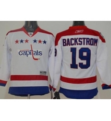 Kids Washington Capitals 19 Nicklas Backstrom White 2011 Winter Classic Vintage NHL Jerseys Kids Washington Capitals 19 Nicklas Backstrom White 2011 Winter Classic Vintage NHL Jerseys
