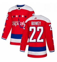 Youth Adidas Washington Capitals 22 Madison Bowey Authentic Red Alternate NHL Jersey Youth Adidas Washington Capitals 22 Madison Bowey Authentic Red Alternate NHL Jersey