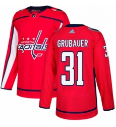 Youth Adidas Washington Capitals 31 Philipp Grubauer Authentic Red Home NHL Jersey Youth Adidas Washington Capitals 31 Philipp Grubauer Authentic Red Home NHL Jersey