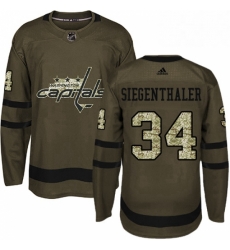 Youth Adidas Washington Capitals 34 Jonas Siegenthaler Authentic Green Salute to Service NHL Jersey Youth Adidas Washington Capitals 34 Jonas Siegenthaler Authentic Green Salute to Service NHL Jersey