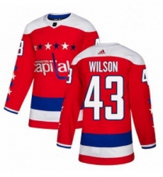 Youth Adidas Washington Capitals 43 Tom Wilson Authentic Red Alternate NHL Jersey Youth Adidas Washington Capitals 43 Tom Wilson Authentic Red Alternate NHL Jersey