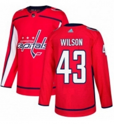 Youth Adidas Washington Capitals 43 Tom Wilson Premier Red Home NHL Jersey Youth Adidas Washington Capitals 43 Tom Wilson Premier Red Home NHL Jersey