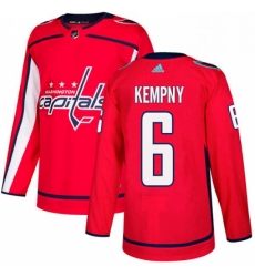 Youth Adidas Washington Capitals 6 Michal Kempny Authentic Red Home NHL Jerse Youth Adidas Washington Capitals 6 Michal Kempny Authentic Red Home NHL Jerse
