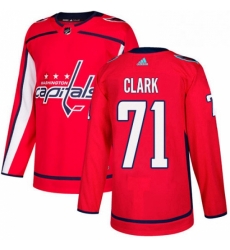 Youth Adidas Washington Capitals 71 Kody Clark Authentic Red Home NHL Jerse Youth Adidas Washington Capitals 71 Kody Clark Authentic Red Home NHL Jerse
