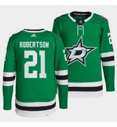 Youth Dallas Stars 21 Jason Robertson Green Stitched Jersey Youth Dallas Stars 21 Jason Robertson Green Stitched Jersey