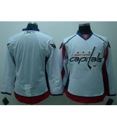Youth KIDS Washington Capitals blank jerseys white Youth KIDS Washington Capitals blank jerseys white