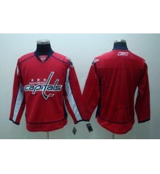 Youth KIDS Washington Capitals blank red jerseys Youth KIDS Washington Capitals blank red jerseys