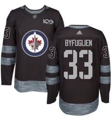 Jets #33 Dustin Byfuglien Black 1917 2017 100th Anniversary Stitched NHL Jersey Jets #33 Dustin Byfuglien Black 1917 2017 100th Anniversary Stitched NHL Jersey