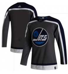 Men Winnipeg Jets Blank Gray 2020 21 Reverse Retro Adidas Jersey Men Winnipeg Jets Blank Gray 2020 21 Reverse Retro Adidas Jersey