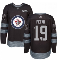 Mens Adidas Winnipeg Jets 19 Nic Petan Authentic Black 1917 2017 100th Anniversary NHL Jersey Mens Adidas Winnipeg Jets 19 Nic Petan Authentic Black 1917 2017 100th Anniversary NHL Jersey