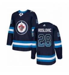Mens Adidas Winnipeg Jets 28 Jack Roslovic Authentic Navy Blue Drift Fashion NHL Jersey Mens Adidas Winnipeg Jets 28 Jack Roslovic Authentic Navy Blue Drift Fashion NHL Jersey