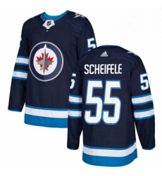 Mens Adidas Winnipeg Jets 55 Mark Scheifele Authentic Navy Blue Home NHL Jersey Mens Adidas Winnipeg Jets 55 Mark Scheifele Authentic Navy Blue Home NHL Jersey