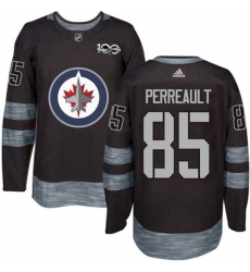 Mens Adidas Winnipeg Jets 85 Mathieu Perreault Premier Black 1917 2017 100th Anniversary NHL Jersey Mens Adidas Winnipeg Jets 85 Mathieu Perreault Premier Black 1917 2017 100th Anniversary NHL Jersey