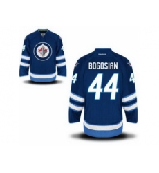 Winnipeg Jets #44 Zach Bogosian Blue Hockey NHL Jersey Winnipeg Jets #44 Zach Bogosian Blue Hockey NHL Jersey