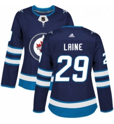 Womens Adidas Winnipeg Jets 29 Patrik Laine Authentic Navy Blue Home NHL Jersey Womens Adidas Winnipeg Jets 29 Patrik Laine Authentic Navy Blue Home NHL Jersey