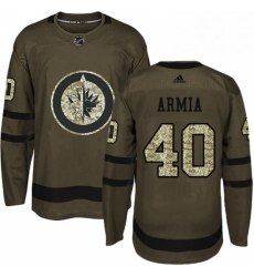 Youth Adidas Winnipeg Jets 40 Joel Armia Premier Green Salute to Service NHL Jersey Youth Adidas Winnipeg Jets 40 Joel Armia Premier Green Salute to Service NHL Jersey