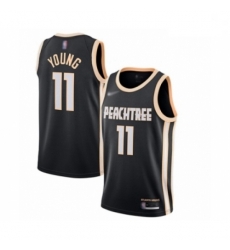 Hawks 11 Trae Young Black Basketball Swingman City Edition 2019 20 Jersey Hawks 11 Trae Young Black Basketball Swingman City Edition 2019 20 Jersey