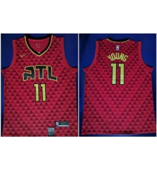 Hawks 11 Trae Young Red Nike Swingman Jersey Hawks 11 Trae Young Red Nike Swingman Jersey