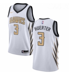 Womens Nike Atlanta Hawks 3 Kevin Huerter Swingman White NBA Jersey City Edition Womens Nike Atlanta Hawks 3 Kevin Huerter Swingman White NBA Jersey City Edition