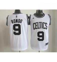 Celtics 9 Rajon Rondo WhiteBlack No Stitched NBA Jersey Celtics 9 Rajon Rondo WhiteBlack No Stitched NBA Jersey
