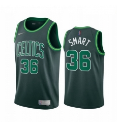Men Boston Celtics 36 Marcus Smart Green NBA Swingman 2020 21 Earned Edition Jersey Men Boston Celtics 36 Marcus Smart Green NBA Swingman 2020 21 Earned Edition Jersey