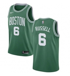 Men Boston Celtics 6 Bill Russell Green Stitched Basketball Jersey Men Boston Celtics 6 Bill Russell Green Stitched Basketball Jersey