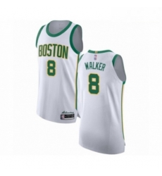 Mens Boston Celtics 8 Kemba Walker Authentic White Basketball Jersey City Edition Mens Boston Celtics 8 Kemba Walker Authentic White Basketball Jersey City Edition