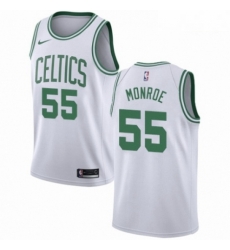 Mens Nike Boston Celtics 55 Greg Monroe Authentic White NBA Jersey Association Edition Mens Nike Boston Celtics 55 Greg Monroe Authentic White NBA Jersey Association Edition