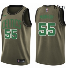 Mens Nike Boston Celtics 55 Greg Monroe Swingman Green Salute to Service NBA Jersey Mens Nike Boston Celtics 55 Greg Monroe Swingman Green Salute to Service NBA Jersey