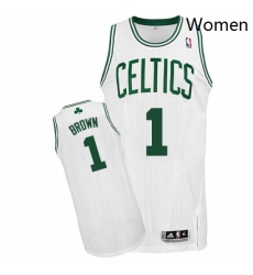 Womens Adidas Boston Celtics 1 Walter Brown Authentic White Home NBA Jersey Womens Adidas Boston Celtics 1 Walter Brown Authentic White Home NBA Jersey