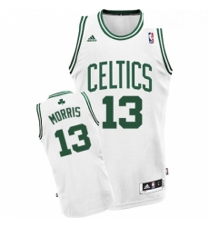 Womens Adidas Boston Celtics 13 Marcus Morris Swingman White Home NBA Jersey 113 Womens Adidas Boston Celtics 13 Marcus Morris Swingman White Home NBA Jersey 113