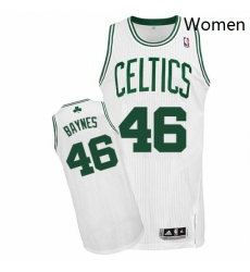Womens Adidas Boston Celtics 46 Aron Baynes Authentic White Home NBA Jersey Womens Adidas Boston Celtics 46 Aron Baynes Authentic White Home NBA Jersey