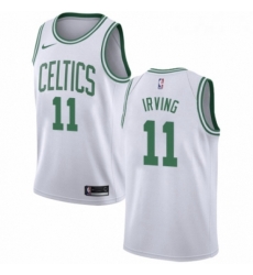 Womens Nike Boston Celtics 11 Kyrie Irving Authentic White NBA Jersey Association Edition Womens Nike Boston Celtics 11 Kyrie Irving Authentic White NBA Jersey Association Edition