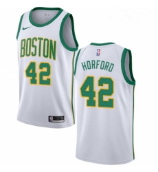 Youth Nike Boston Celtics 42 Al Horford Swingman White NBA Jersey City Edition Youth Nike Boston Celtics 42 Al Horford Swingman White NBA Jersey City Edition