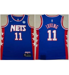 Men Brooklyn Nets 11 Kyrie Irving Blue Stitched Basketball Jersey Men Brooklyn Nets 11 Kyrie Irving Blue Stitched Basketball Jersey