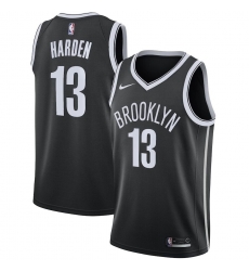 Men Brooklyn Nets 13 James Harden Black 2021 Nike Swingman Jersey Men Brooklyn Nets 13 James Harden Black 2021 Nike Swingman Jersey