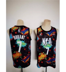 Men Brooklyn Nets 7 Kevin Durant 2021 Black Stitched Basketball Jersey Men Brooklyn Nets 7 Kevin Durant 2021 Black Stitched Basketball Jersey