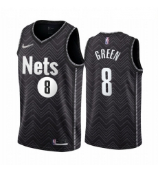 Men Brooklyn Nets 8 Jeff Green Black NBA Swingman 2020 21 Earned Edition Jersey Men Brooklyn Nets 8 Jeff Green Black NBA Swingman 2020 21 Earned Edition Jersey