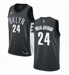 Mens Nike Brooklyn Nets 24 Rondae Hollis Jefferson Authentic Gray NBA Jersey Statement Edition Mens Nike Brooklyn Nets 24 Rondae Hollis Jefferson Authentic Gray NBA Jersey Statement Edition
