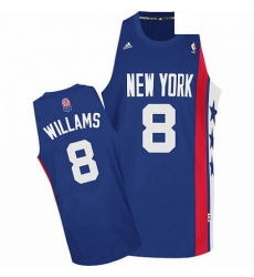 Nets 8 Deron Williams Blue ABA Hardwood Classic Stitched NBA Jersey Nets 8 Deron Williams Blue ABA Hardwood Classic Stitched NBA Jersey