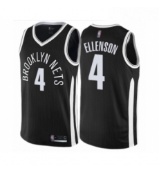 Womens Brooklyn Nets 4 Henry Ellenson Swingman Black Basketball Jersey City Edition Womens Brooklyn Nets 4 Henry Ellenson Swingman Black Basketball Jersey City Edition