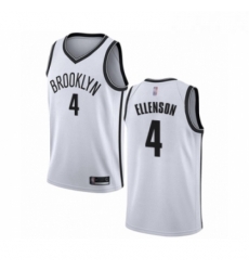 Womens Brooklyn Nets 4 Henry Ellenson Swingman White Basketball Jersey Association Edition Womens Brooklyn Nets 4 Henry Ellenson Swingman White Basketball Jersey Association Edition