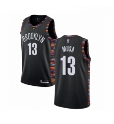 Youth Brooklyn Nets 13 Dzanan Musa Swingman Black Basketball Jersey 2018 19 City Edition Youth Brooklyn Nets 13 Dzanan Musa Swingman Black Basketball Jersey 2018 19 City Edition