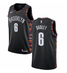 Youth Nike Brooklyn Nets 6 Jared Dudley Swingman Black NBA Jersey 2018 19 City Edition Youth Nike Brooklyn Nets 6 Jared Dudley Swingman Black NBA Jersey 2018 19 City Edition
