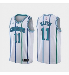 Men Cody Martin Charlotte Hornets Swingman White Strips Jersey Men Cody Martin Charlotte Hornets Swingman White Strips Jersey