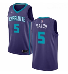 Womens Nike Jordan Charlotte Hornets 5 Nicolas Batum Swingman Purple NBA Jersey Statement Edition Womens Nike Jordan Charlotte Hornets 5 Nicolas Batum Swingman Purple NBA Jersey Statement Edition