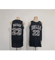 Men Chicago Bulls 23 Michael Jordan Black Stitched Basketball Jersey 1 Men Chicago Bulls 23 Michael Jordan Black Stitched Basketball Jersey 1