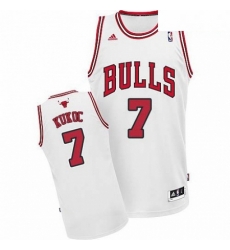 Mens Adidas Chicago Bulls 7 Tony Kukoc Swingman White Home NBA Jersey Mens Adidas Chicago Bulls 7 Tony Kukoc Swingman White Home NBA Jersey