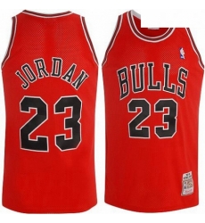 Mens Mitchell and Ness Chicago Bulls 23 Michael Jordan Swingman Red Throwback NBA Jersey Mens Mitchell and Ness Chicago Bulls 23 Michael Jordan Swingman Red Throwback NBA Jersey